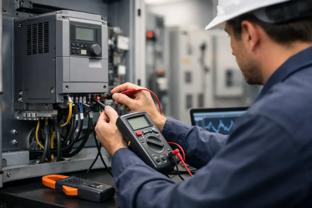 Come testare un inverter industriale in 7 controlli