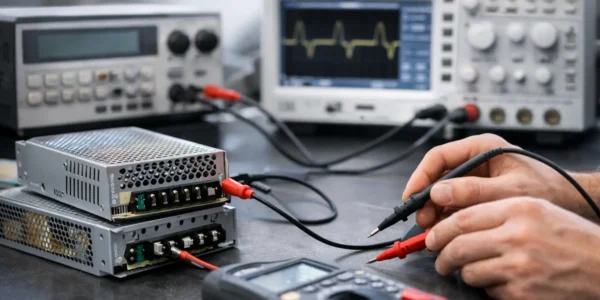 Guida test alimentatori switching industriali