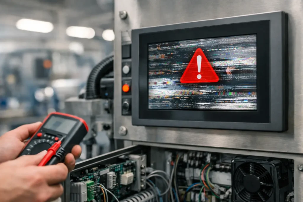 Perché si guasta un HMI: cause e prevenzione
